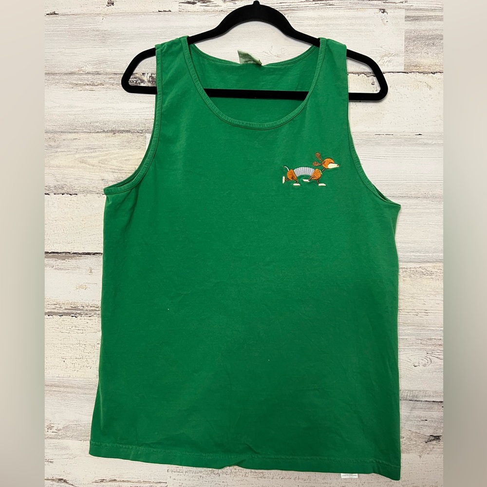Embroidered Slinky Dog Toy Story comfort colors tank